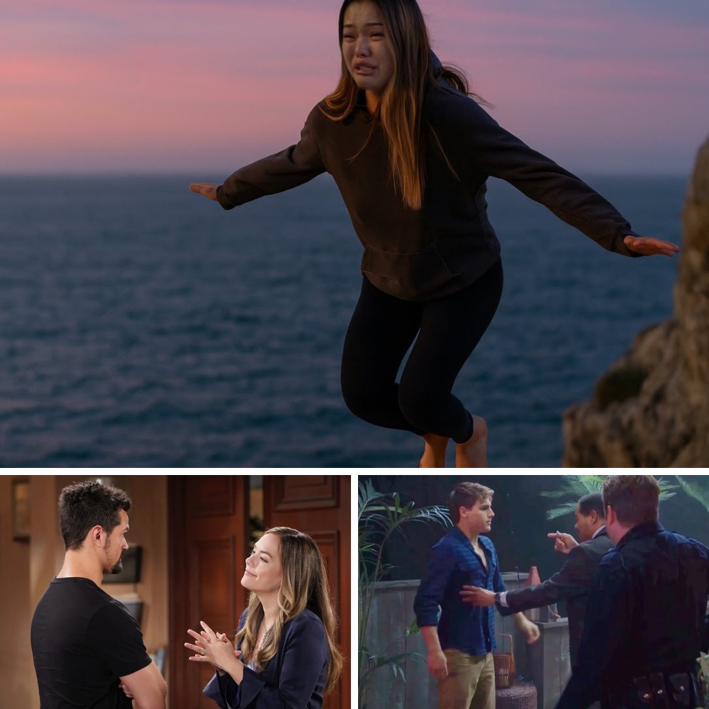 1Luna said SIX words for help before sinking into the sea | Bold and the Beautiful Spoilers