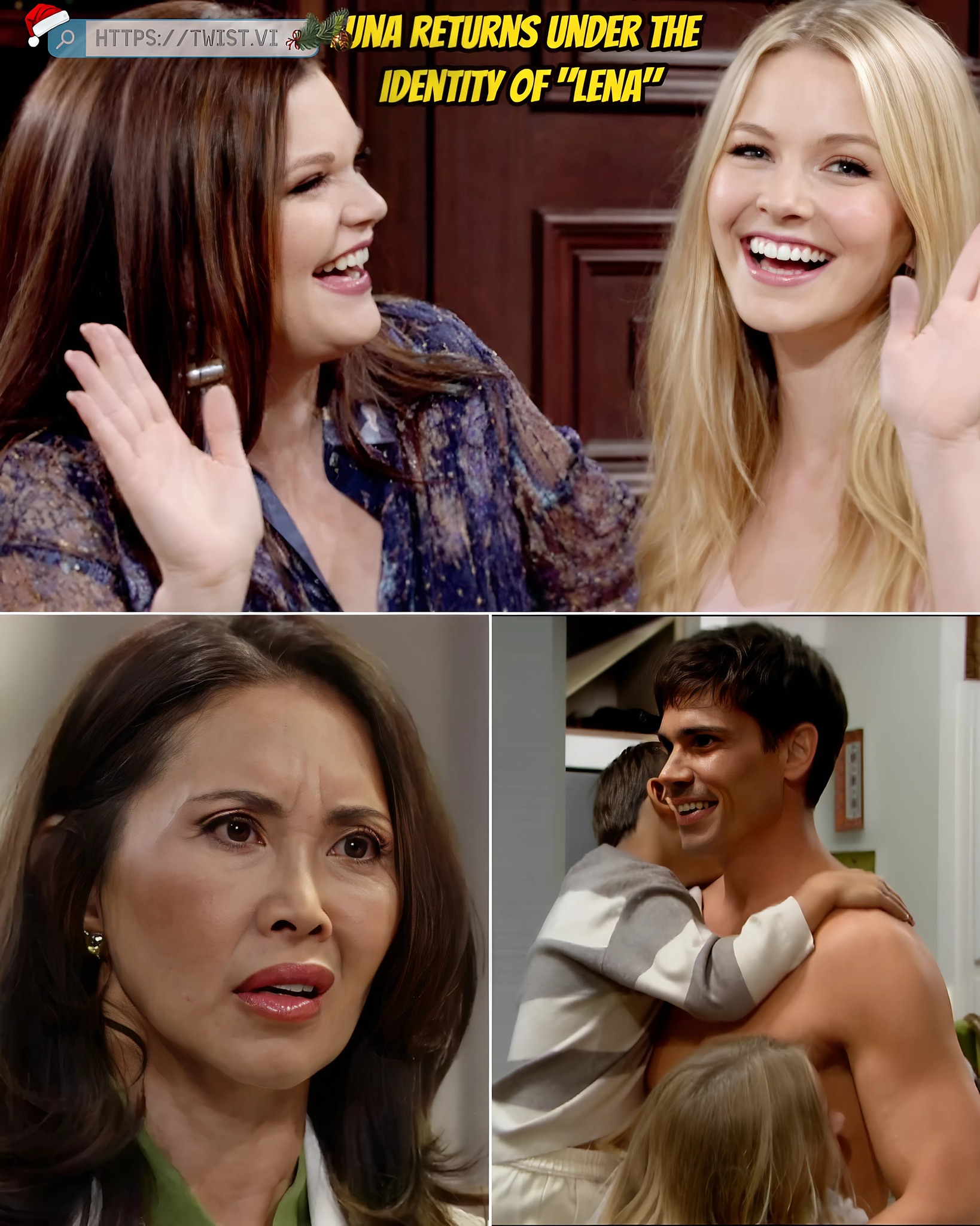 1Luna returns as “Lena” – Katie’s new PR expert The Bold and the Beautiful Spoilers