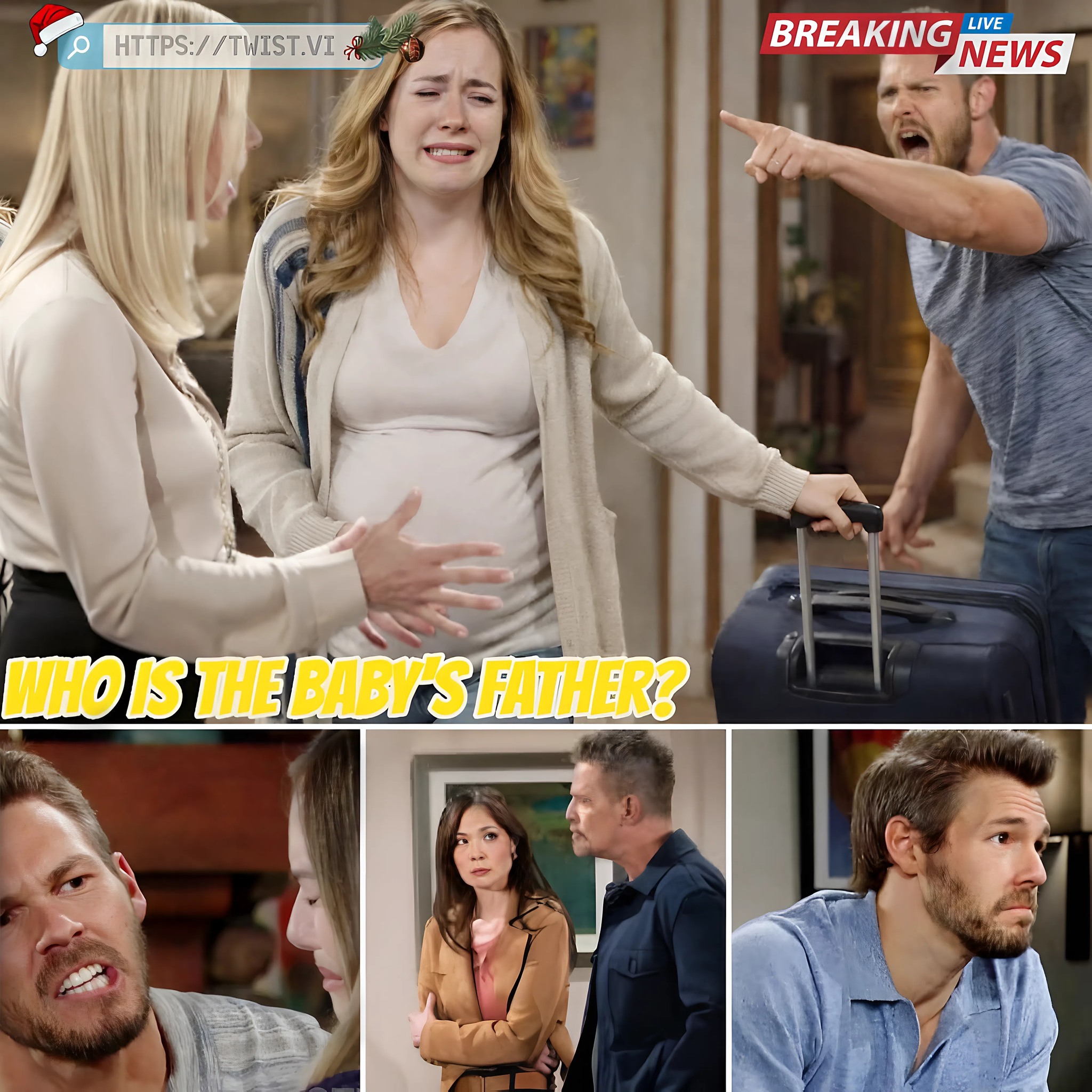 1Hope’s Pregnancy BOMBSHELL: Liam DEMANDS Paternity Test! The Bold and the Beautiful Spoiler