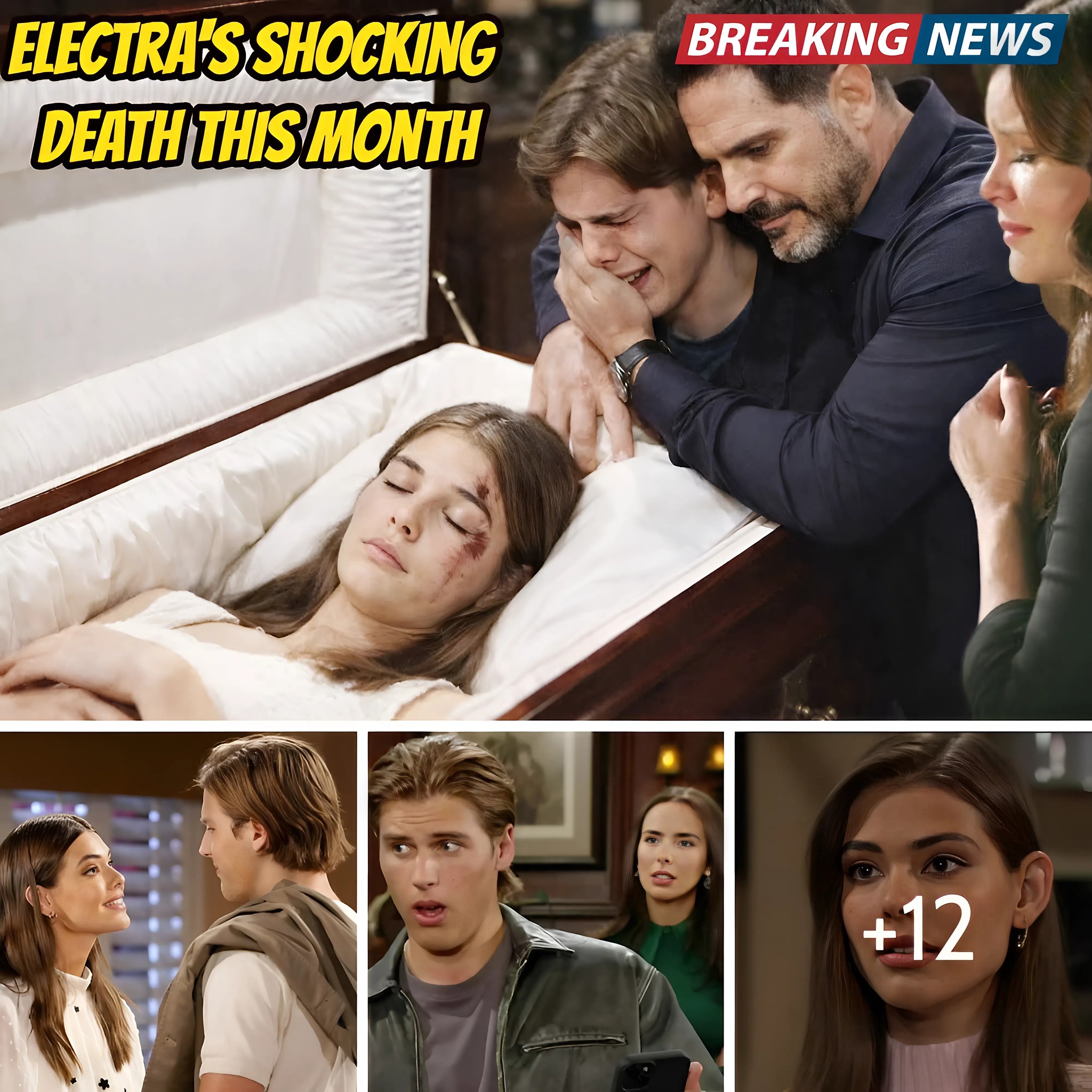 1Following Electra’s shocking death that month, Will decided to leave town The Bold and the BeautifulÂ