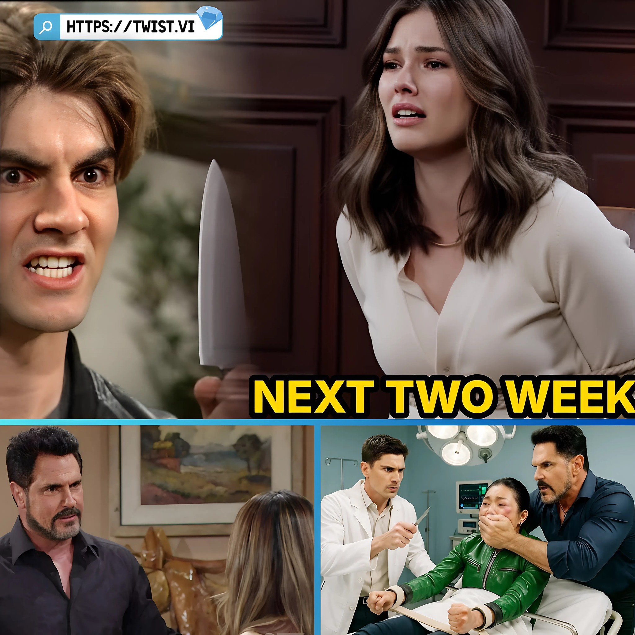 1The Bold and the Beautiful – December 1: Katie’s Collapse Sparks War Between Spencer and Forrester Empires — B&B’s Most Tense Monday Yet 