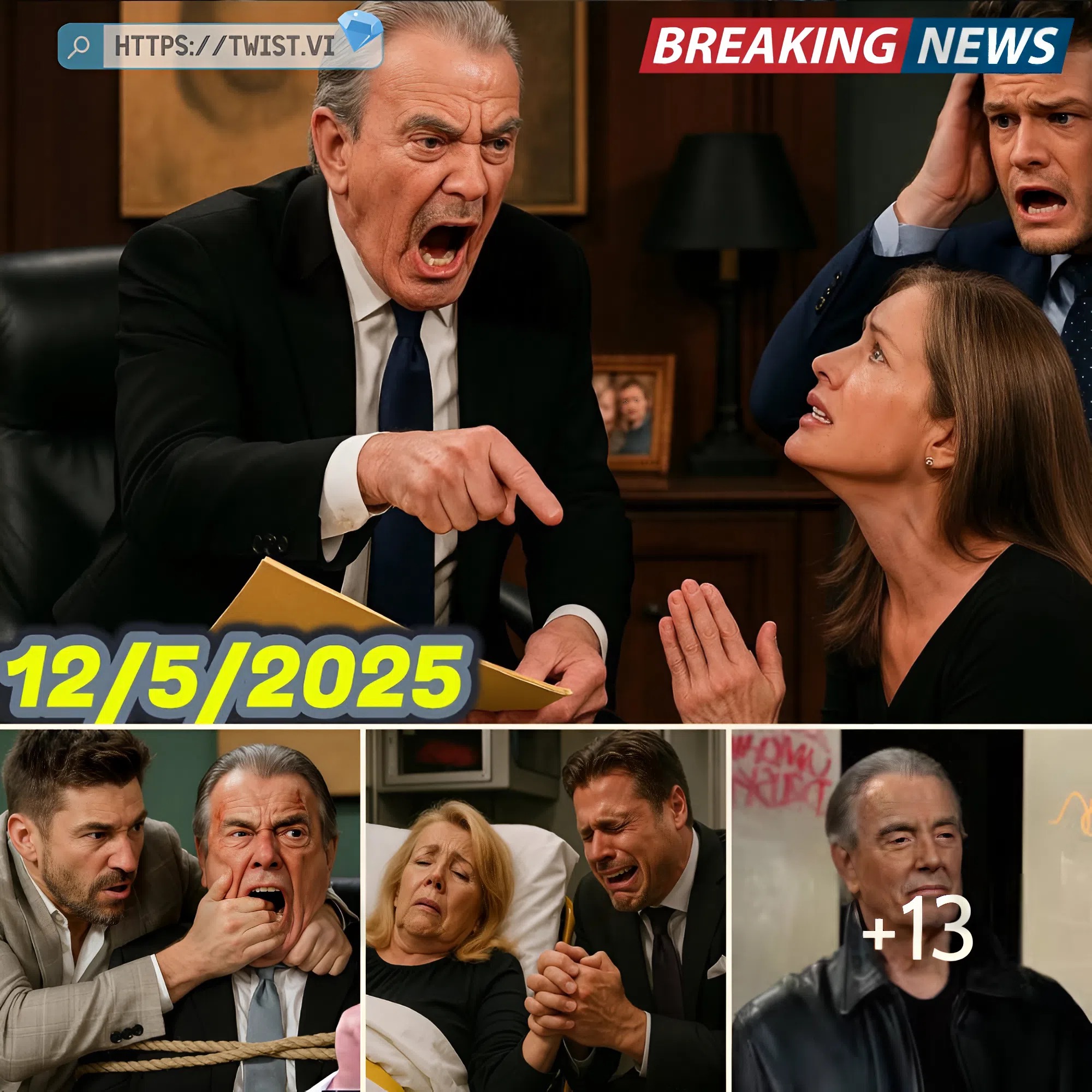 1Phyllis FREEZES — ‘Cane… why didn’t you tell me?’ The Secret She Overhears Changes EVERYTHING… The Young And The Restless