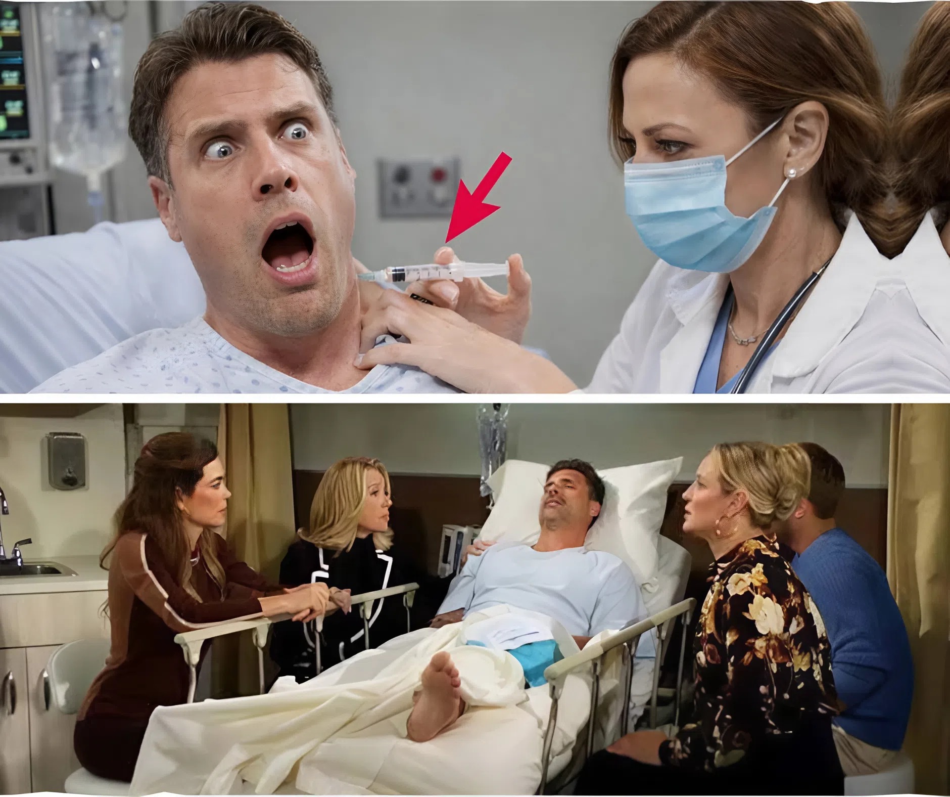 HE PULLED THE TRIGGER!” — Noah UTTERS Three Chilling Words Before SHOOTING Adam in a Blood-Soaked Betrayal at the Newman Media Gala