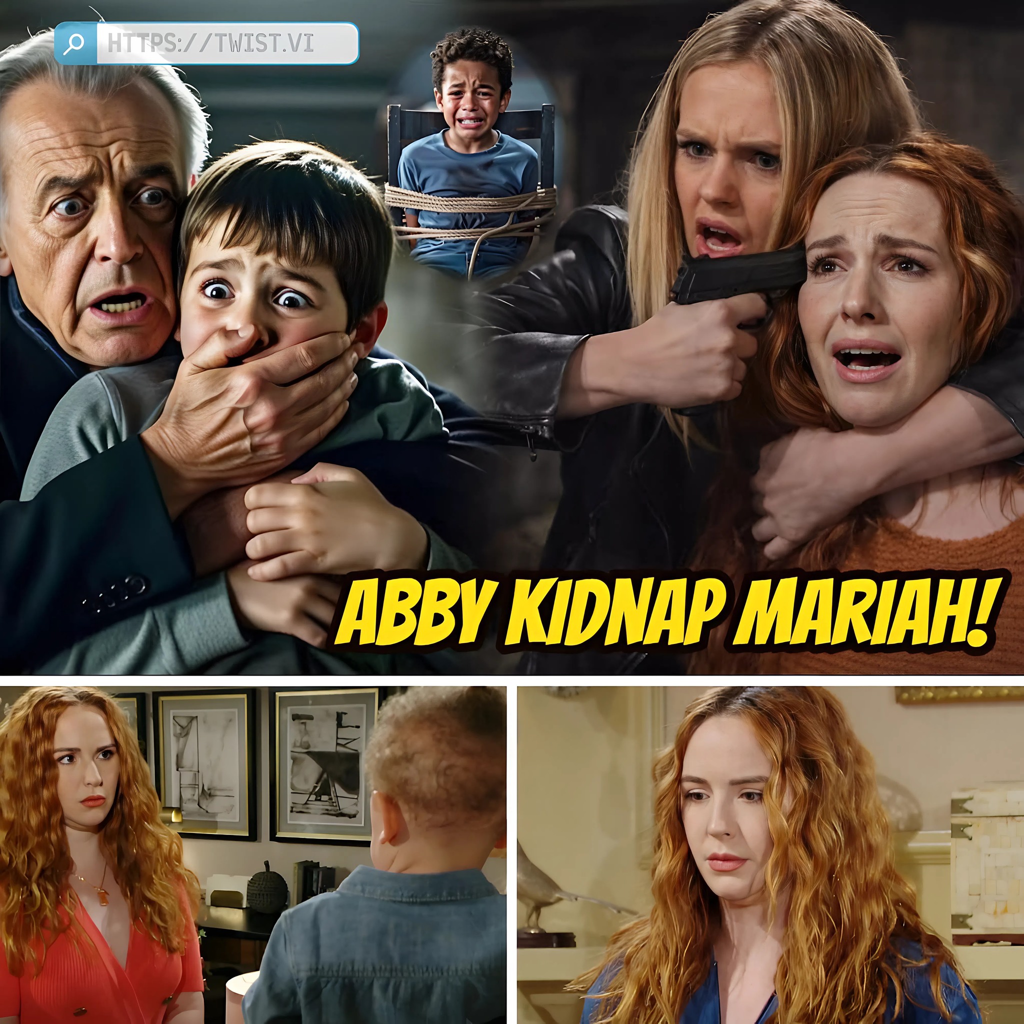 HORRIFIC CHILD TRAGEDY: Kyle Screams in Agony as Harrison’s Cold Body is Rushed to Surgery—Is This the End of the Abbott Bloodline?